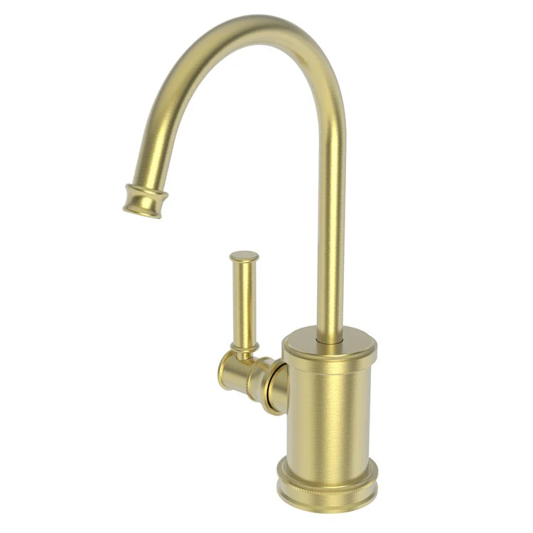 Hot Water Dispenser Taft 1 Lever Gooseneck French Gold PVD - Frankwebs