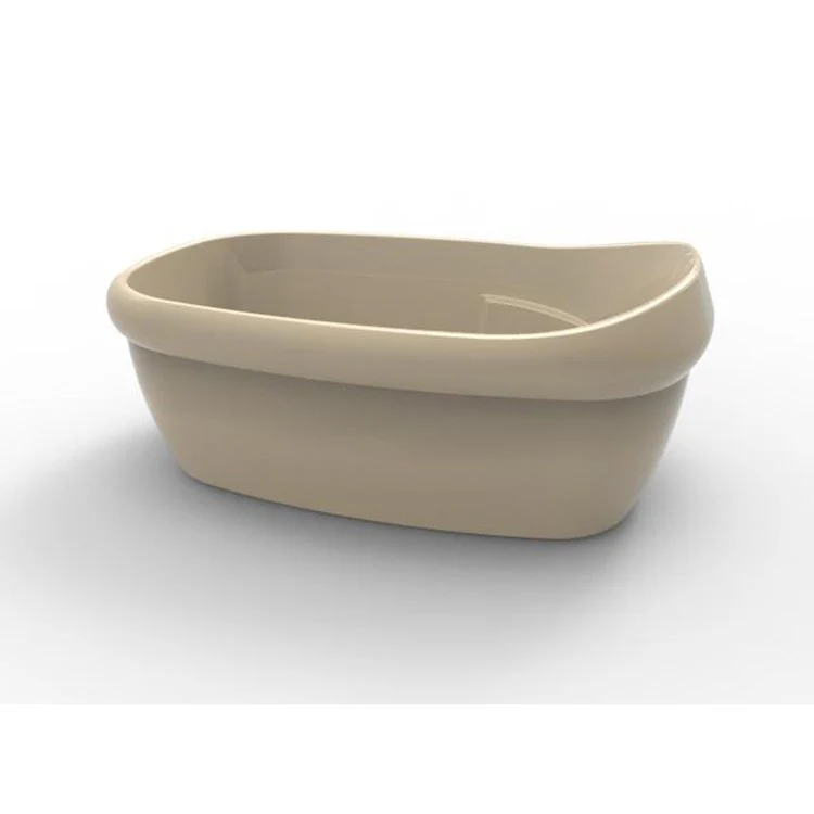 Combination Tub Designer Collection Jacqueline 66 x 40 x 24 Inch Freestanding Bone - Frankwebs