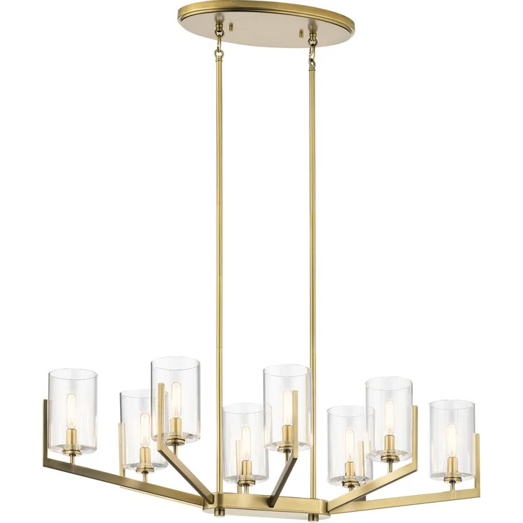 Nye Oval Eight-Light Chandelier - Frankwebs