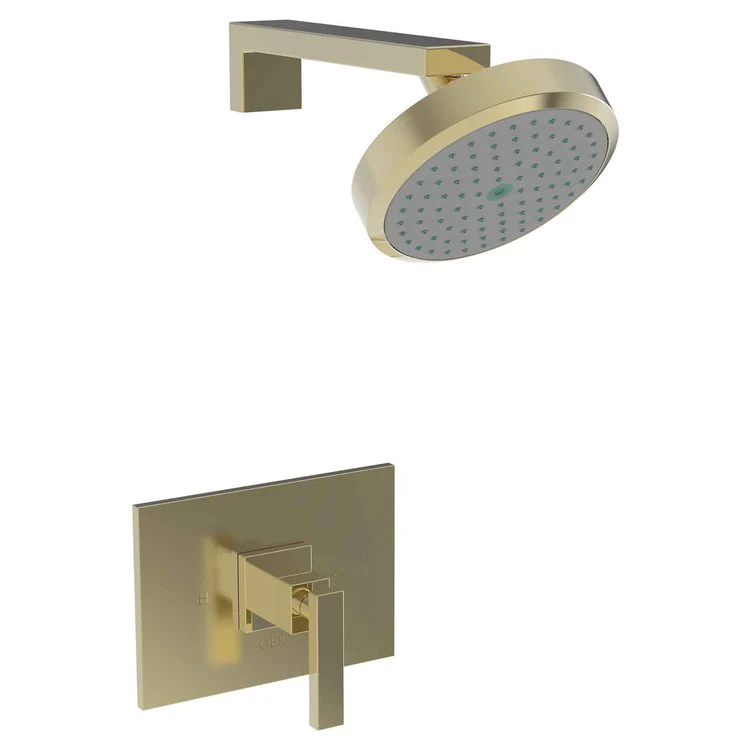 Skylar Pressure Balance Shower Trim with Lever Handle - Polished Gold PVD - Frankwebs