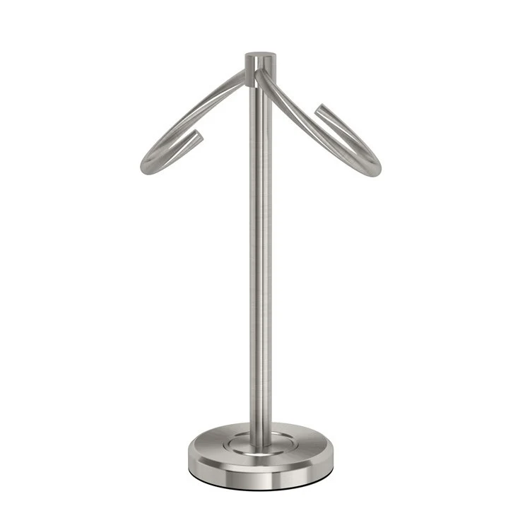Towel Holder Latitude II S-Style Countertop Holder Chrome Metal 2 Arms - Frankwebs