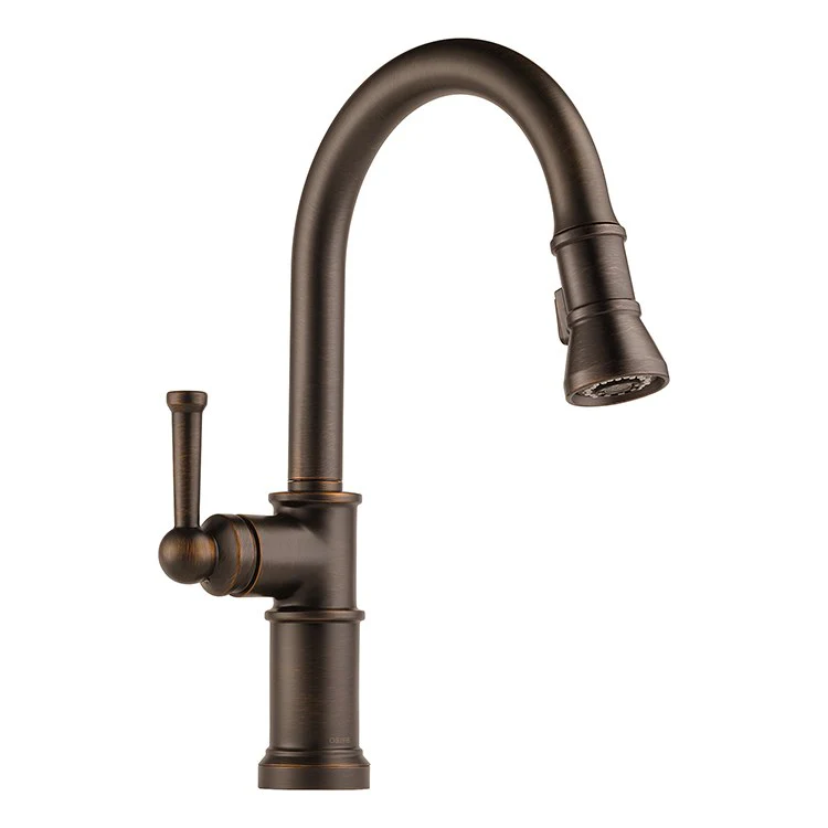 Kitchen Faucet Artesso 1 Lever ADA Brilliance Luxe Gold 1.8 Gallons per Minute Pull Down Handshower - Frankwebs
