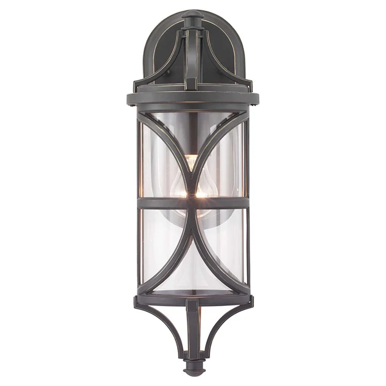 Morrison Single-Light Outdoor Small Wall Lantern - Frankwebs