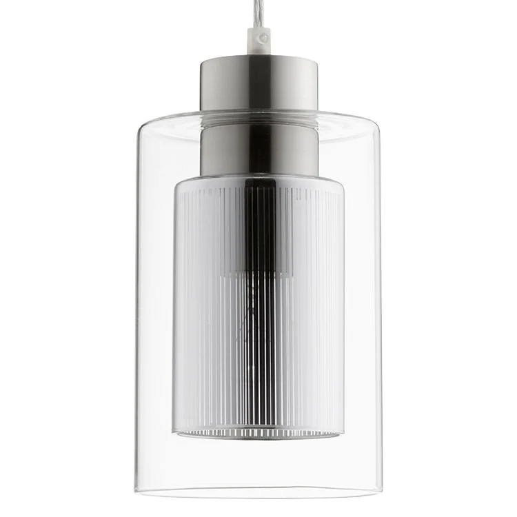 Signature Single-Light Mini Pendant with Dual-Layer Shade - Frankwebs
