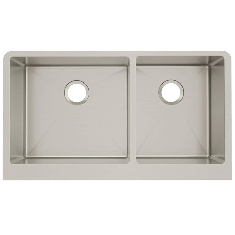 Kitchen Sink Crosstown 36 x 20.25 Inch Double Bowl Polished Satin Farmhouse - Frankwebs