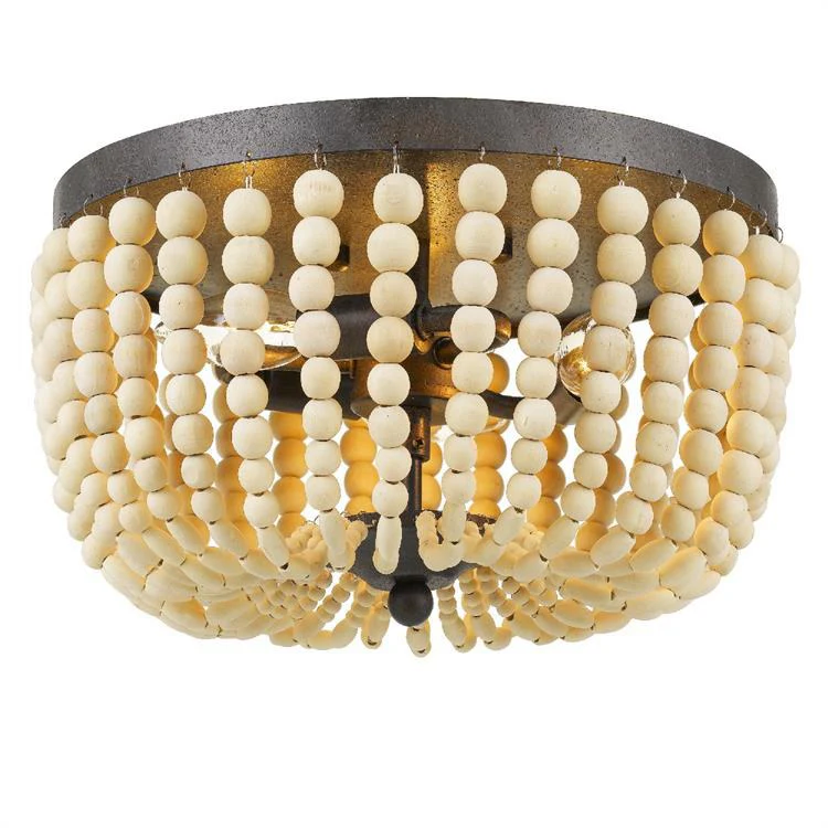 Rylee Three-Light Flush Mount Ceiling Fixture - Frankwebs