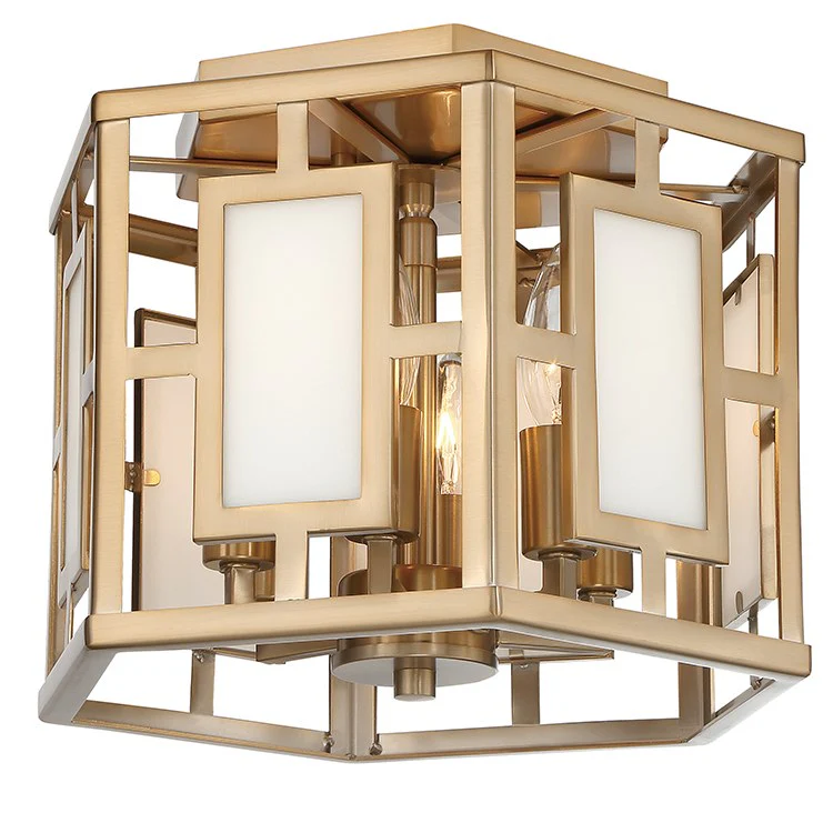 Hillcrest Six-Light Flush Mount Ceiling Fixture - Frankwebs