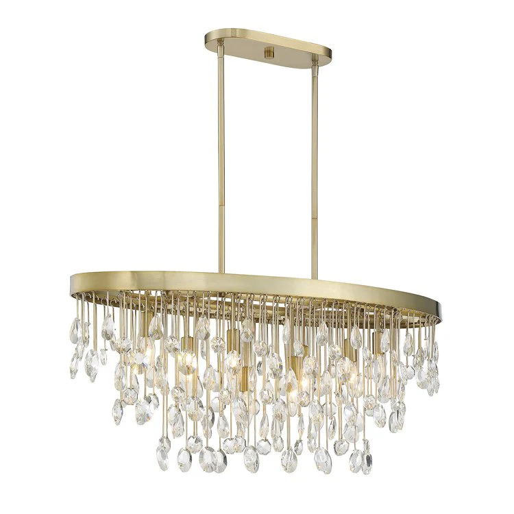 Livorno Eight-Light Linear Chandelier - Frankwebs