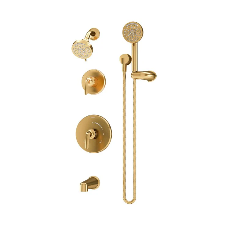 Shower Trim Elm System 1 Lever Polished Chrome CALGreen ADA 1.5 Gallons per Minute Round 7 Function for 261 Series Temptrol Valve - Frankwebs