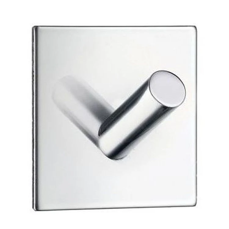 Hook Single Polished Stainless Steel 1-7/9 x 1-1/4 x 1-7/9 Inch 1-1/4 Inch Wall Mount - Frankwebs