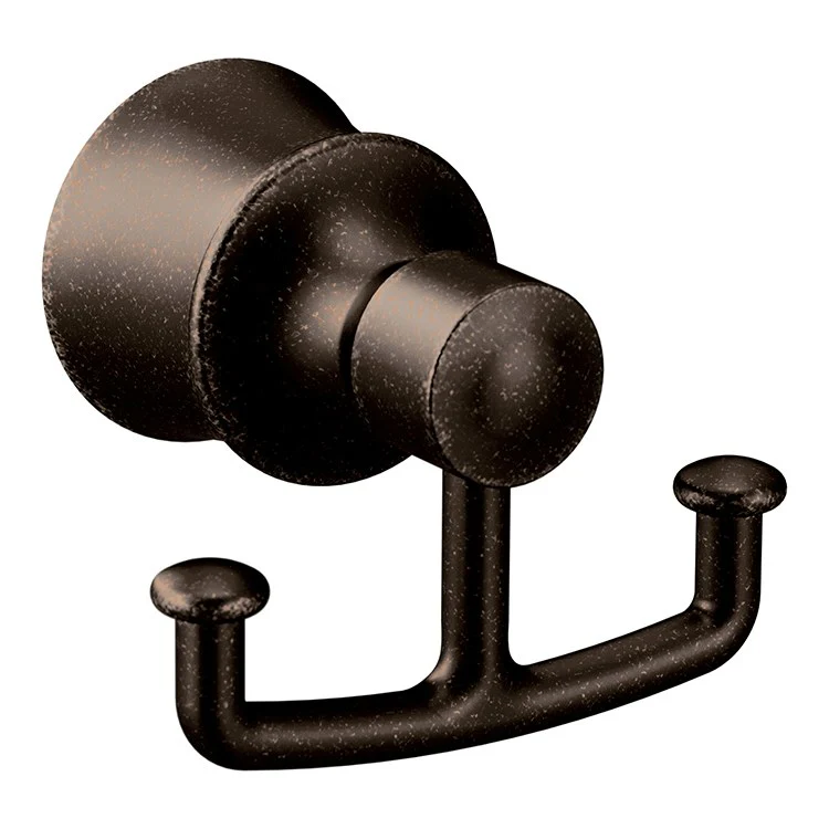 Robe Hook Dartmoor Double Hook Matte Black Zinc Wall Mount 3 x 2-13/32 x 1-5/8 Inch - Frankwebs