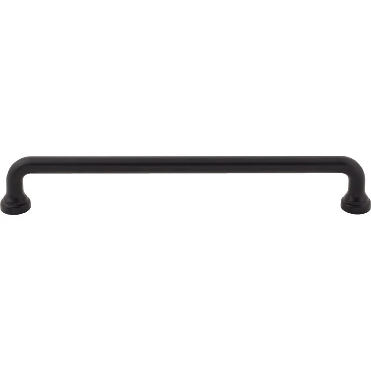 Drawer Pull Atlas Malin Matte Black Zinc Alloy 7-9/16 Inch 8-1/4 x 3/8 Inch - Frankwebs