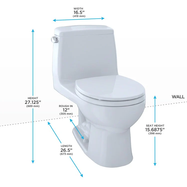 UltraMax Round One-Piece Toilet with SoftClose Seat - Frankwebs