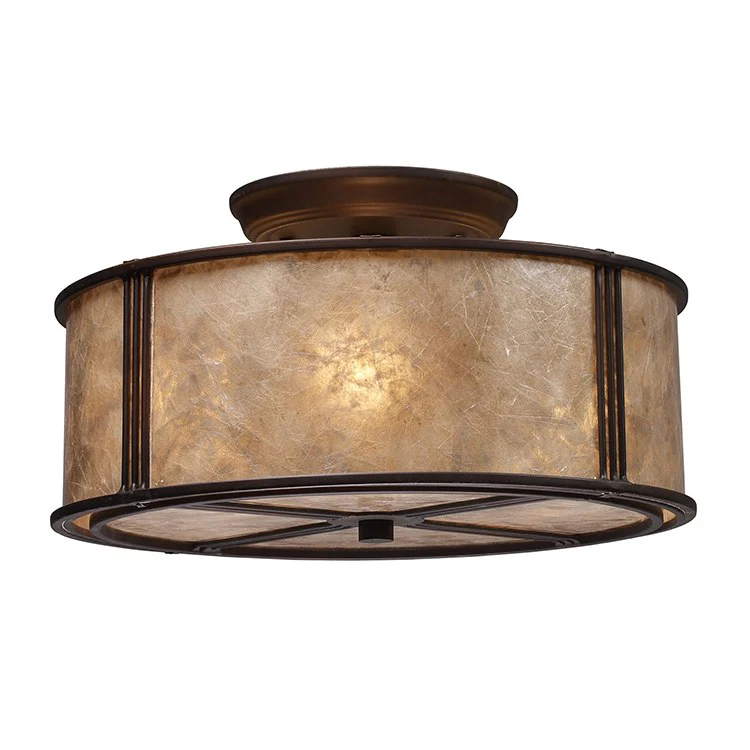Barringer Three-Light Semi-Flush Mount Ceiling Fixture - Frankwebs