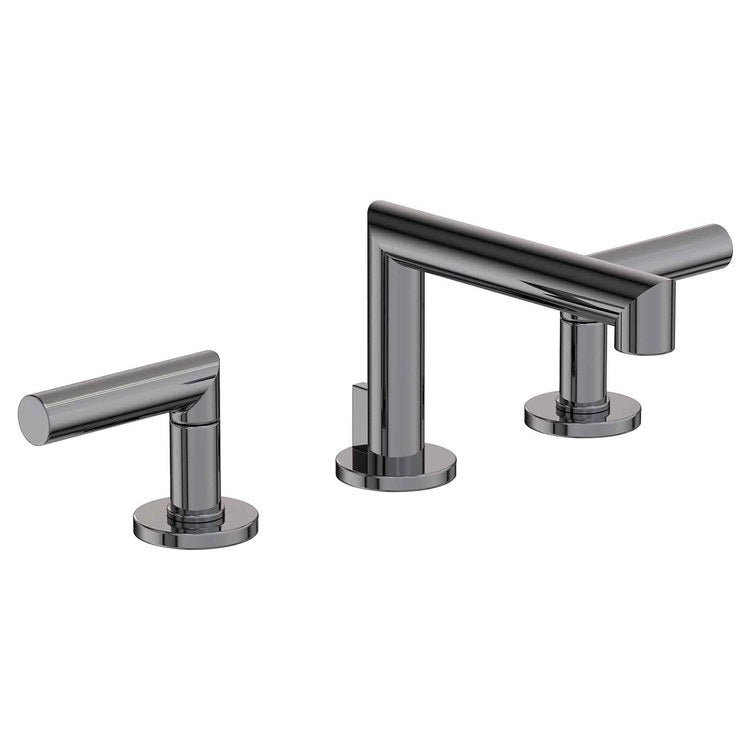 Lavatory Faucet Kirsi Widespread 8 to 20 Inch Spread 2 Lever ADA Oil Rubbed Bronze 1.2 Gallons per Minute Brass Spout Height 3-1/8 Inch - Frankwebs