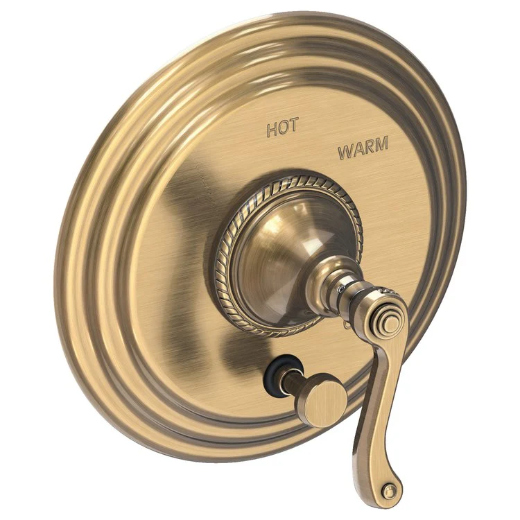 Amisa Pressure Balance Tub/Shower Valve Trim Only with Lever Handle - Midnight Chrome - Frankwebs