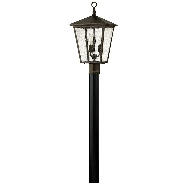 Trellis Three-Light LED Post Lantern - Frankwebs