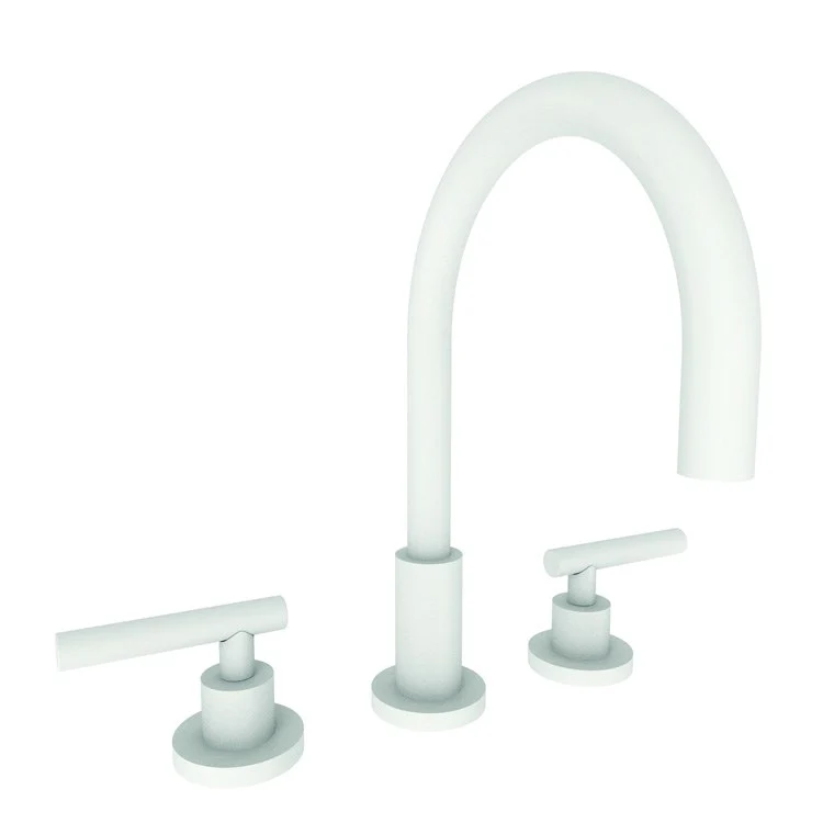 East Linear Two Handle Widespread Bathroom Faucet with Lever Handles with Drain - Satin Bronze PVD - Frankwebs