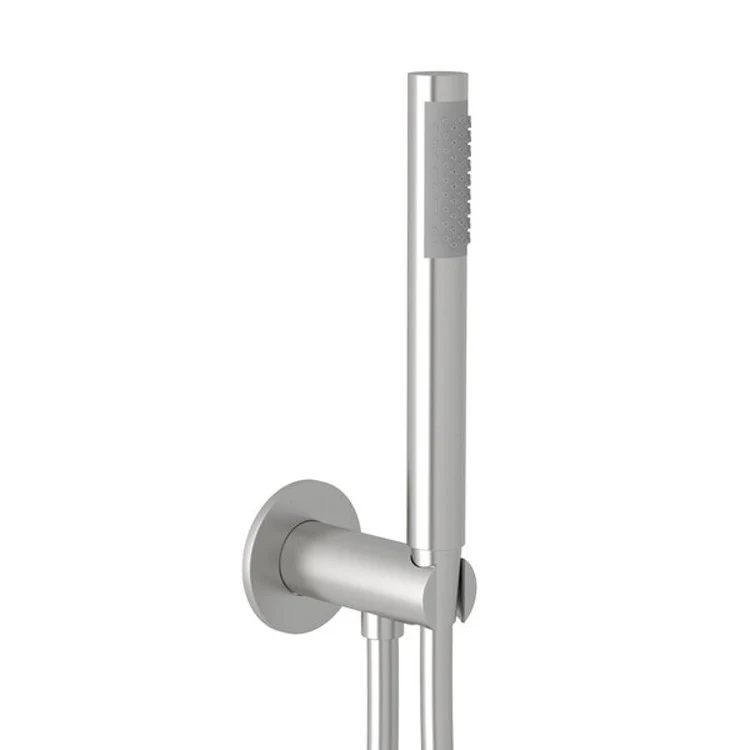Handshower Set Soriano Hose and Handshower Holder Brushed Stainless Steel 1 Function 1.8 Gallons per Minute 8-1/4 Inch - Frankwebs