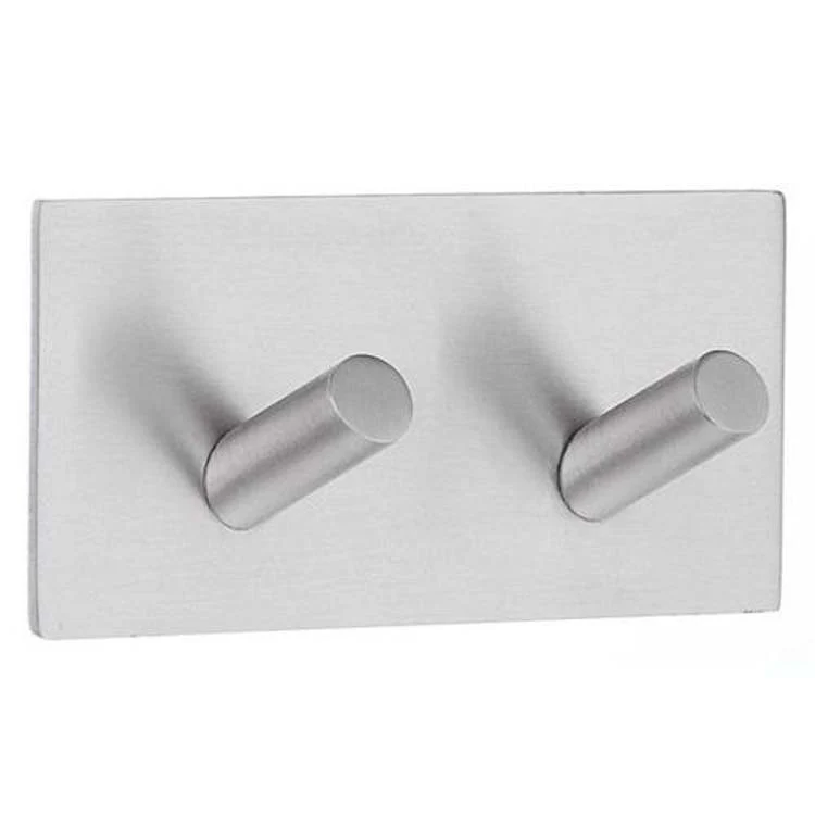 Hook Design Double Brushed Stainless Steel 1-1/4 x 3-1/2 x 1-3/4 Inch 1-1/4 Inch Wall Mount - Frankwebs