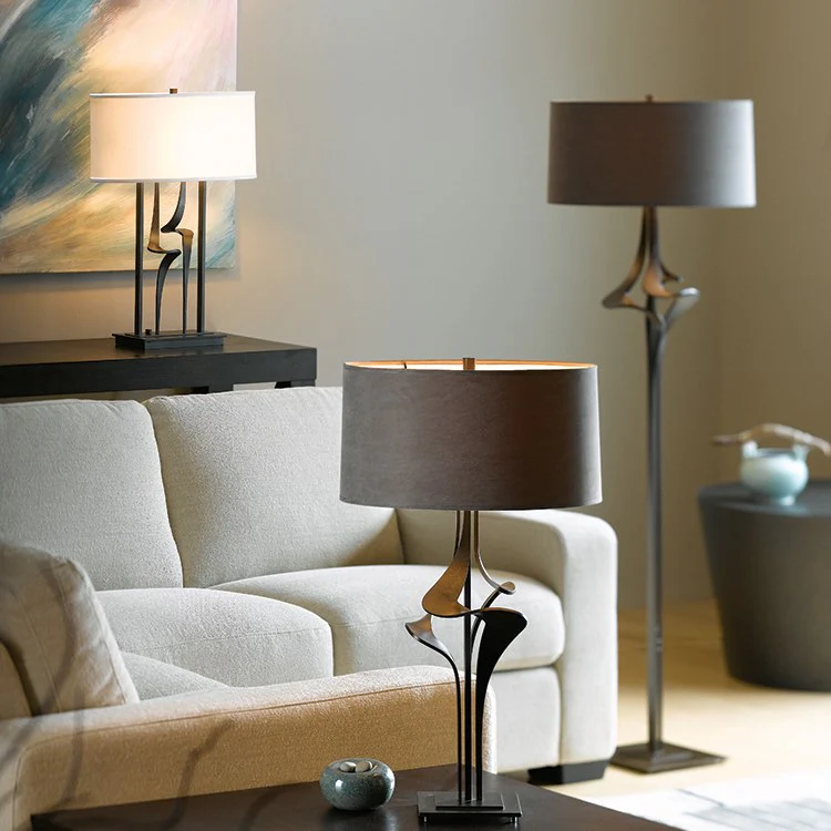 Antasia Table Lamp with Fabric Shade - Frankwebs