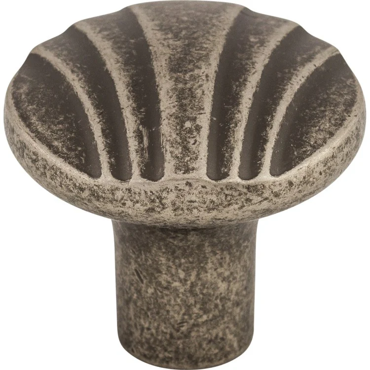 Knob Victoria Falls Brushed Satin Nickel Zinc Alloy 1-1/4 Inch - Frankwebs