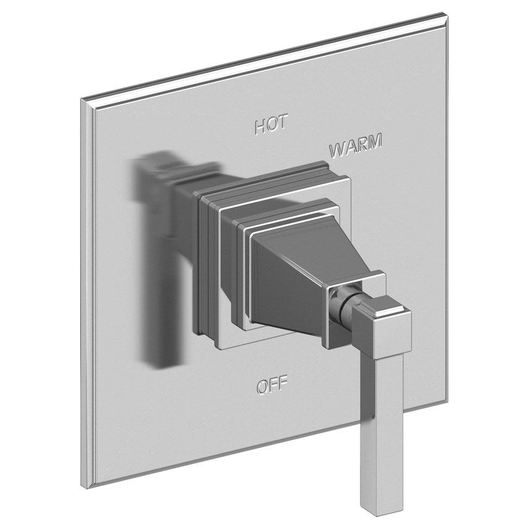 Pressure Balance Valve Trim Malvina Square 1 Lever Venetian Bronze ADA Depth 4 Inch - Frankwebs