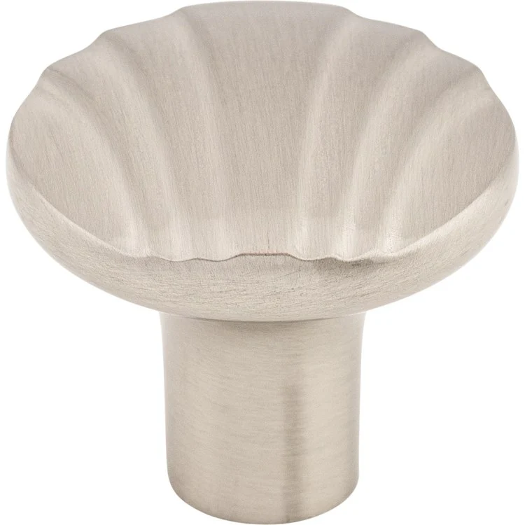 Knob Victoria Falls Brushed Satin Nickel Zinc Alloy 1-1/4 Inch - Frankwebs