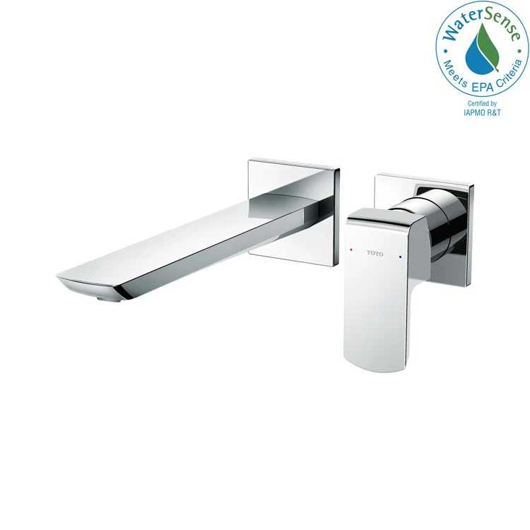 Lavatory Faucet GR Wall Mount 1 Lever ADA CALGreen/WaterSense Brushed Nickel 1.2 Gallons per Minute - Frankwebs