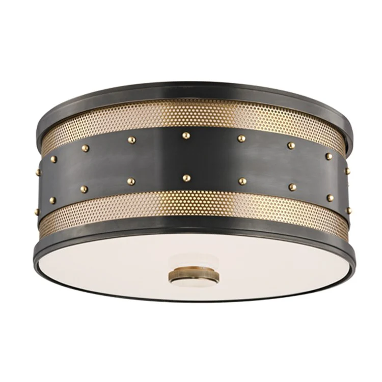 Gaines Two-Light Flush Mount Ceiling Fixture - Frankwebs