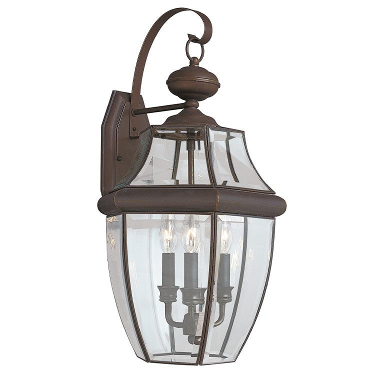 Lancaster Three-Light Outdoor Wall Lantern - Frankwebs