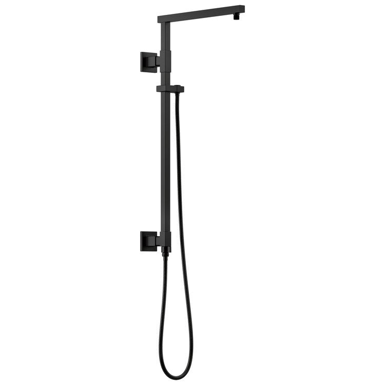 Shower Column Emerge Universal Showering Components Angular Lumicoat Stainless 26 Inch - Frankwebs