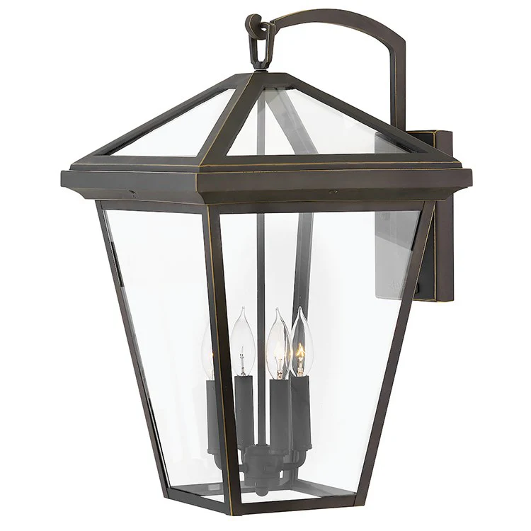 Alford Place Four-Light LED Extra-Large Wall-Mount Lantern - Frankwebs