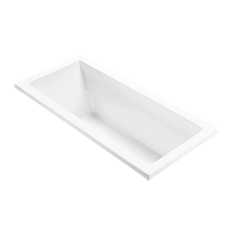 Soaking Tub Andrea 1 71.625 x 31.625 Inch Undermount Left/Right Hand White Acrylic CXL 100 Gallons 22-1/4 Inch - Frankwebs