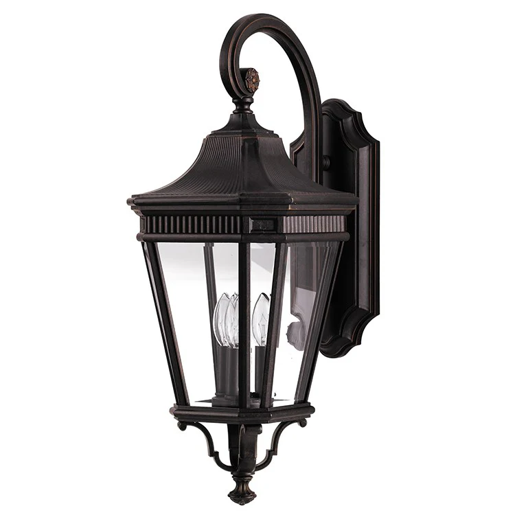 Cotswold Lane Three-Light Outdoor Wall Lantern - Frankwebs