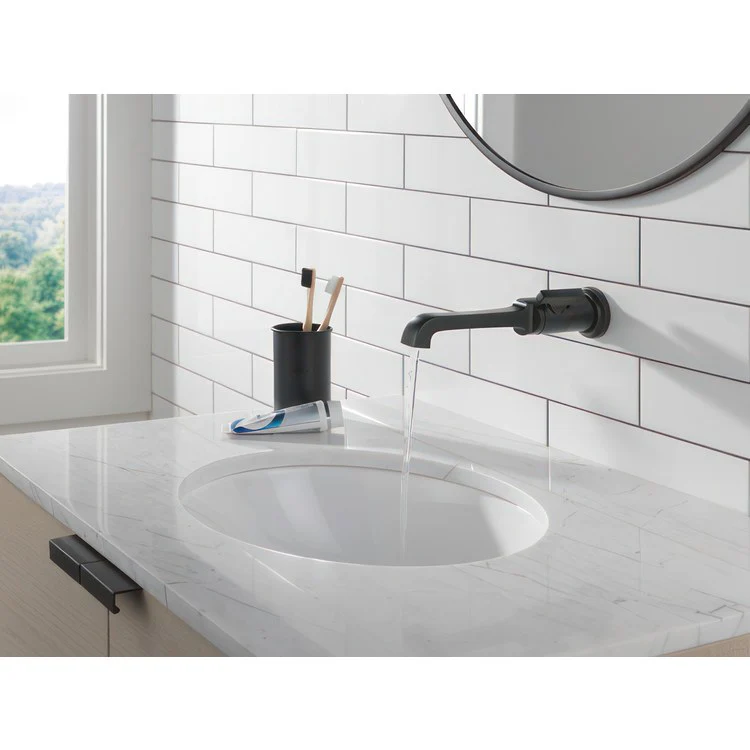 Tetra Single Handle Wall-Mount Bathroom Faucet - Frankwebs