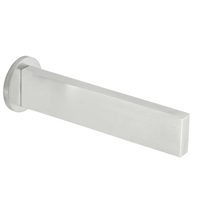 Tub Spout Bel Canto Deluxe with Decorative Ring Round Polished Chrome 7-11/16 Inch 7.5 Gallons per Minute Brass - Frankwebs