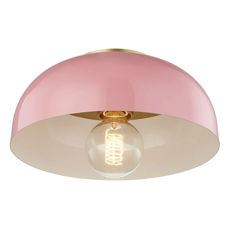 Avery Single-Light Small Semi-Flush Mount Ceiling Fixture - Frankwebs