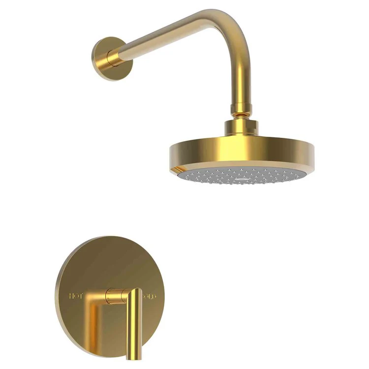 Pavani Pressure Balance Shower Trim with Lever Handle - Satin Bronze PVD - Frankwebs