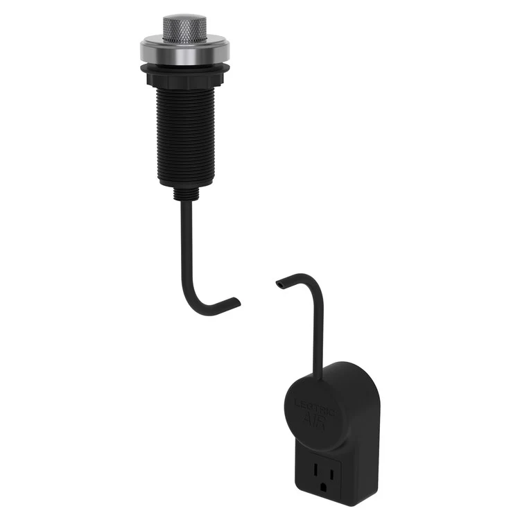 Air Activation Switch Muncy Disposer with Power Adapter Polished Gold PVD Brass - Frankwebs