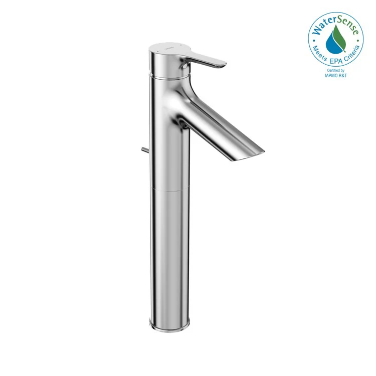Lavatory Faucet LB Deck Mount Vessel 1 Lever ADA WaterSense Polished Chrome 1.2 Gallons per Minute - Frankwebs
