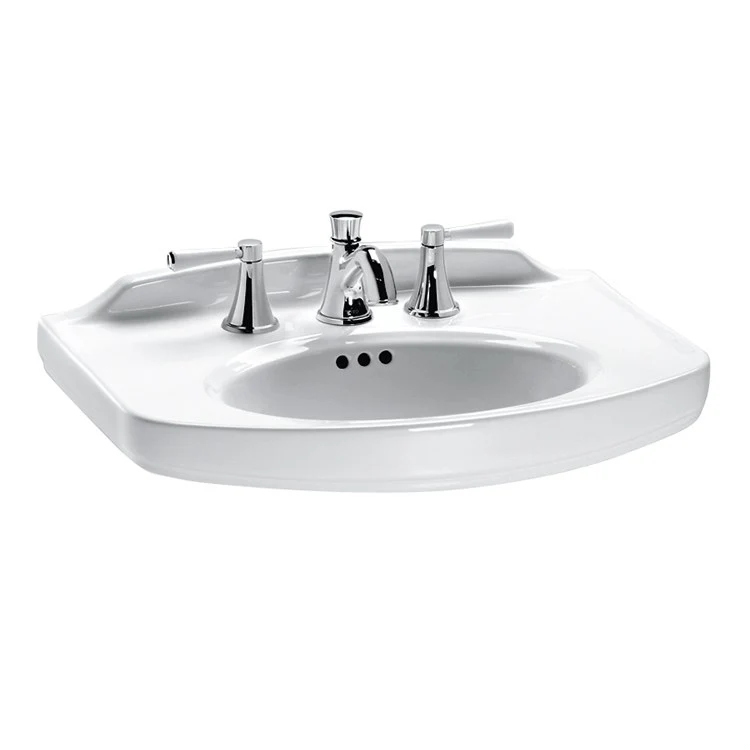 Dartmouth 24-1/4 Pedestal Sink Top Only with Three Holes - Frankwebs