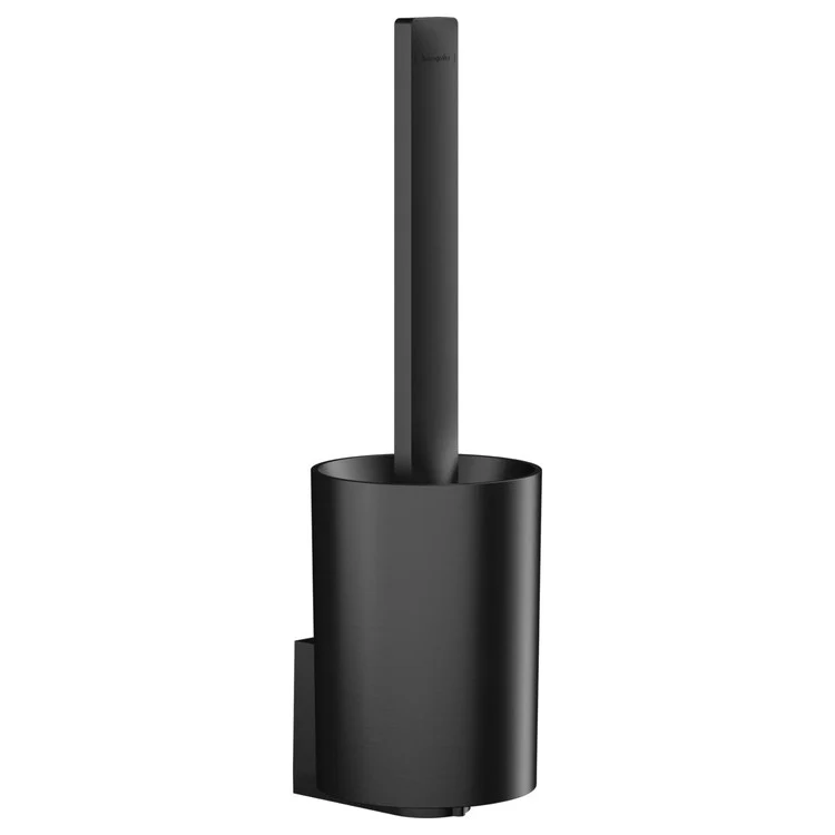 Toilet Brush Holder WallStoris Matte White Plastic for Bathroom - Frankwebs