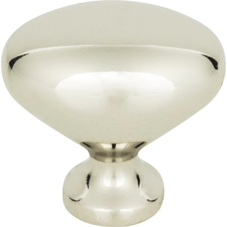 Knob Atlas Successi Robin Egg Brushed Nickel Zinc Alloy 1-1/4 Inch 1-1/4 Inch - Frankwebs