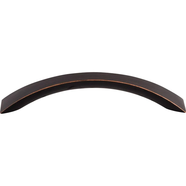 Pull Nouveau Crescent Flair D Handle Flat Black Zinc Alloy 5 Inch 6-1/8x4/5x1-1/5 Inch - Frankwebs