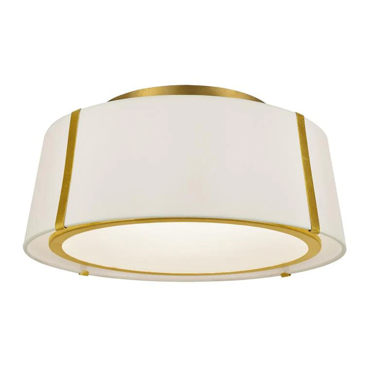 Fulton Three-Light Flush Mount Ceiling Fixture - Frankwebs