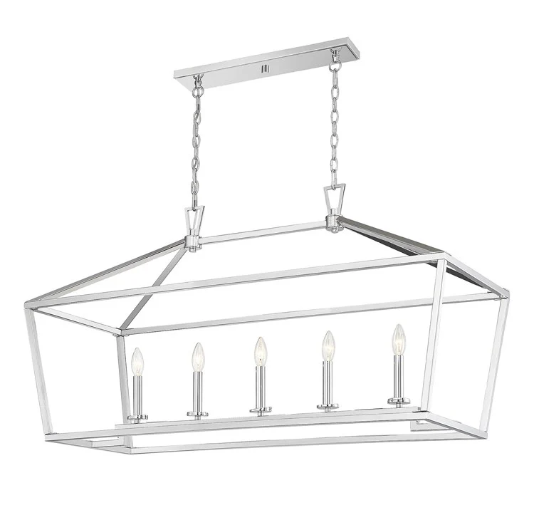 Townsend Five-Light Linear Chandelier - Frankwebs