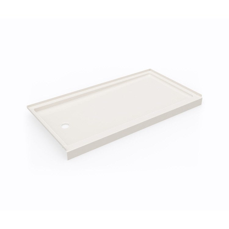 Shower Base Swanstone Alcove Retrofit Rectangular Cloud White 32 x 60 Inch Swanstone Right Drain - Frankwebs