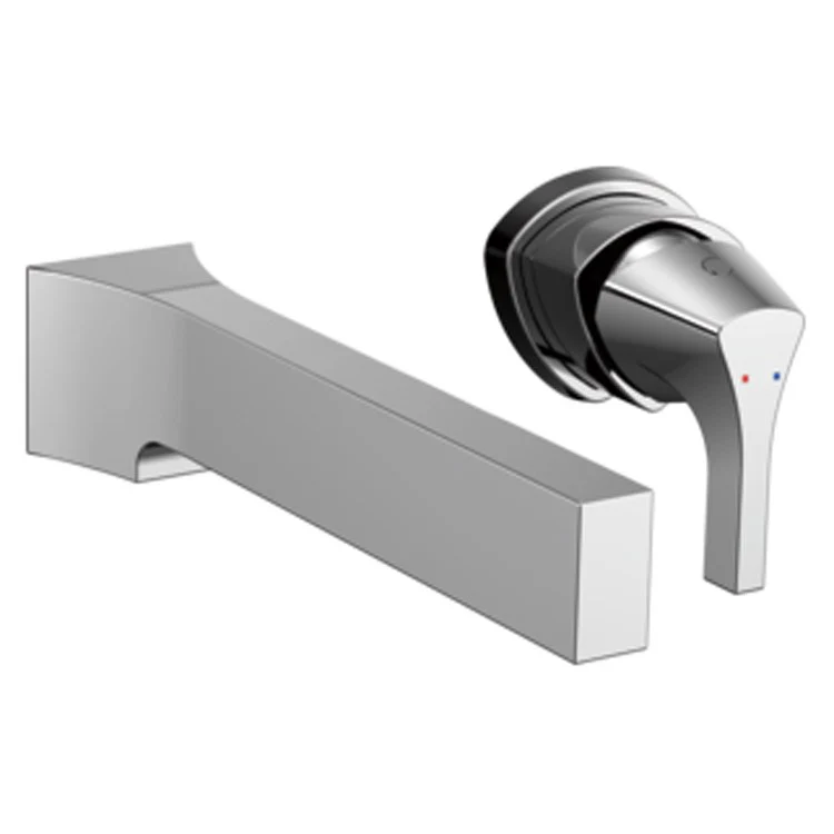 Lavatory Trim Zura Wall Mount 1 Lever Matte Black ADA Rigid - Frankwebs