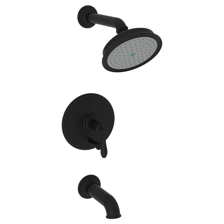 Ithaca Pressure Balance Tub/Shower Trim with Lever Handle - Matte White - Frankwebs